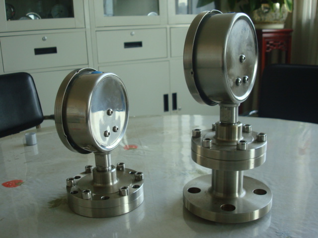 耐震隔膜压力表